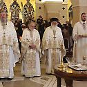 Holy Liturgy and forty-day memorial service for the Serbian Patriarch Irinej of blessed repose