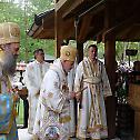 Патријарх Порфирије богослужио у манастиру Туману