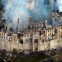 Катастрофалан пожар у манастиру Хиландару