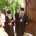 Свечани дочек Патријарха Иринеја у манастиру Грачаници