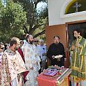 Света Архијерејска Литургија у манастиру Сретење у Ескондиду