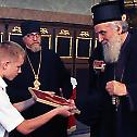 Patriarch Meets with Russian Cadets
