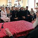 A meeting of religious teachers of the Archbishopric of Belgrade-Karlovac  at St. Basil of Ostrog church on Bezanija 