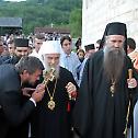 Патријарх српски Иринеј топло дочекан од вјерног народа у Бијелом Пољу, Мојковцу, Пиви и манастиру Жупи