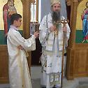 Епископ Јоаникије служио у храму Светог Николаја Мирликијског у Војном Селу код Плава