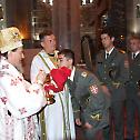 Thanksgiving for new officers of the Serbian Army