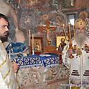 Metropolitan Amfilohije served the Liturgy on the Feast of the Cross in Ostrog