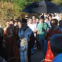 Formal procession from Jagodina to Monastery of Josanica 