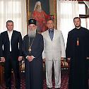 Сусрет Патријарха српског са Епископом Филаретом и делегацијом из Прибоја