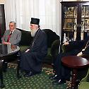 Serbian Patriarch Irinej meets with Yevgeny Primakov