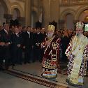 Serbian Patriarch Irinej and Bishop Jovan of Sumadija served Divine Liturgy in Jagodina