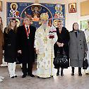 Patriarch Irinej serves in Zarkovo