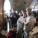 Feast day of St. Teoktist, Serbian King Dragutin, solemnly celebrated in Djurdjevi Stupovi monastery near Novi Pazar