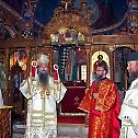 Bishop Joanikije on St. Demetrius Day served in the monastery of Bijela 