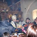 Владика Јоаникије на Митровдан служио у манастиру Бијела