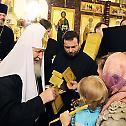 His Holiness Patriarch Kirill meets with compatriots in Damascus