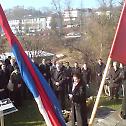 Bishop Vasilije serves commemoration to victims of the Doboj camp