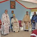 Metropolitan Amfilohije serves in the monastery of Holy Trinity near  Recife in Brazil