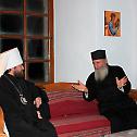 Metropolitan Hilarion arrives in Holy Mount Athos