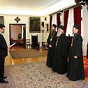 Patriarch Irinej awarded with the highest distinction of the Georgian Royal Family