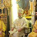 Heugomen of the Hilandar Monastery visits SOC Representation in Moscow 