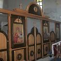 Нови иконостас у цркви Успења Пресвете Богородице у Врелу (Кореница)