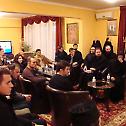 Састанак ђакона и вероучитеља у двору Епархије ваљевске