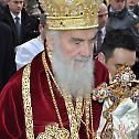 His Holines Irinej, Serbian Patriarch  in Banjaluka