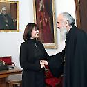 Patriarch Irinej meets with Princess Jelisaveta Karadjordjevic