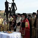 Serbian Patriarch Irinej serves commemoration for the victims of the Novi Sad Raid 