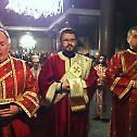 Владика Атанасије служио у храму Покрова Пресвете Богородице у Београду