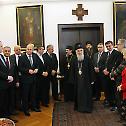 Christmas and New Year's reception in the Serbian Patriarchate in Belgrade