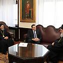 Patriarch Irinej meets with President of the Republic of Srpska Milorad Dodik