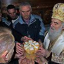 Патријарх Иринеј служио у цркви Светог Марка