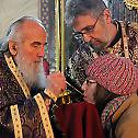 Patriarch served the Liturgy of Presanctified Gifts