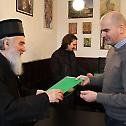Patriarch Irinej consecrates people's Church kitchen