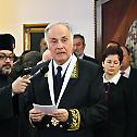 Order of St. Sava presented to Alexander Konuzin, ambassador of the Russian Federation