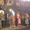 Владика Атанасије служио у храму Покрова Пресвете Богородице у Београду