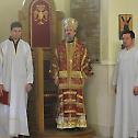 Bishop Atanasije (Rakita) serves Liturgy of Presanctified Gifts in Lazarica church 