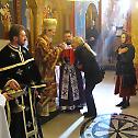 Владика Атанасије (Ракита) служио Литургију Пређеосвећених Дарова у цркви Лазарици