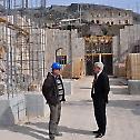 Mayor of Mostar visits the construction site of the Cathedral Church