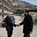 Mayor of Mostar visits the construction site of the Cathedral Church