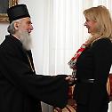 Serbian Patriarch meets ambassador of Serbia in Belgium