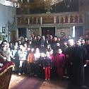 Bishop Fotije of Dalmatia serves in Knin