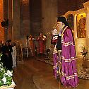 Патријарх Иринеј на Велики Петак у новобеоградској цркви Светог Димитрија