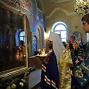 Metropolitan Hilarion celebrates at Sts Cosmas and Damian’s-at-Shubino in Moscow