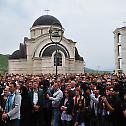 His Holiness Irinej, Serbian Patriarch blesses newly-built Monastery of St. Sava in Golija