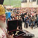 Његова Светост Патријарх српски Г. Иринеj освештао је новоизграђени манастир Светог Саве у Голији