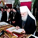 Serbian Patriarch Irinej in Trebinje