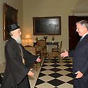 Serbian Patriarch and Bishops visit Crown Prince